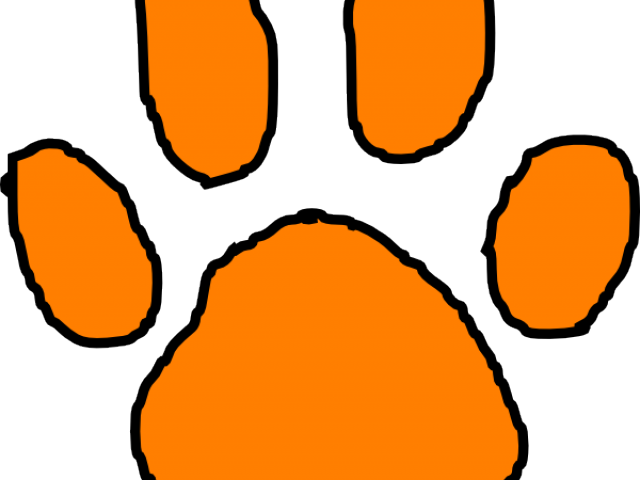 Scratches Clipart Tiger Paw - Clemson University - Png Download (640x480), Png Download