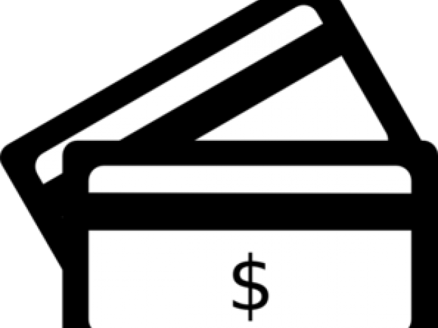 Debit Card Clipart - Credit Card - Png Download (640x480), Png Download