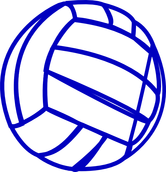 Clipart Info - Volleyball Clipart - Png Download (576x598), Png Download