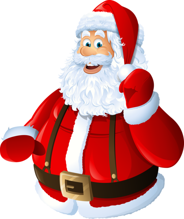 Tons Of Christmas Clipart - Santa Clouse Greeting Card - Png Download (600x716), Png Download