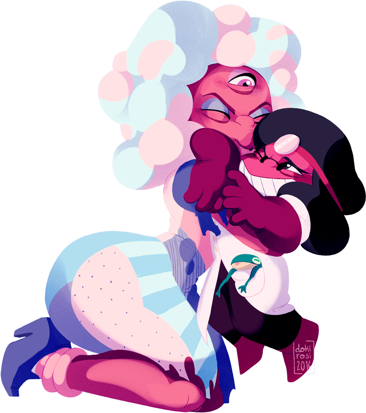 Still Not Over That Nightmare Before Christmas Crossover - Steven Universe Fusion Base Clipart (795x890), Png Download