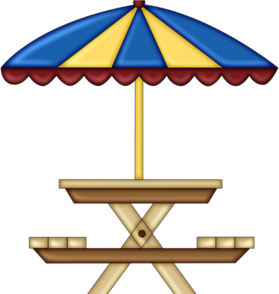 Picnic Rainbow Hatenylo Com - Clipart Picnic Table Png Transparent Png (1024x1024), Png Download