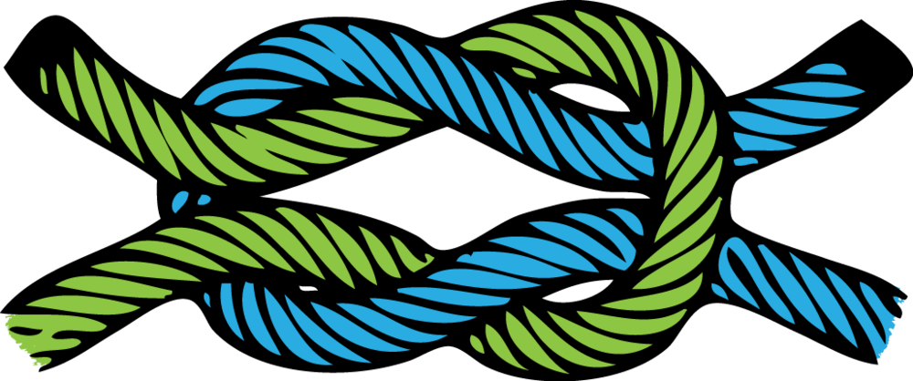 Any Eagle Scout Can Tell You That A Square Knot Is - স্কাউট গেরো Clipart (1000x418), Png Download