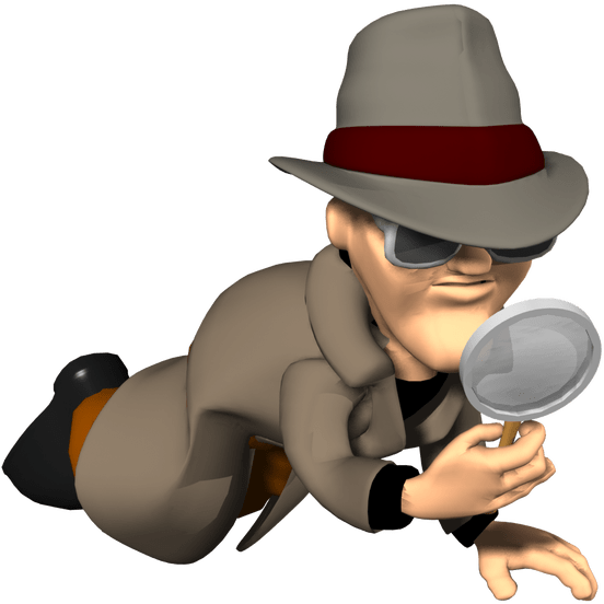 Criminal Clipart Private Eye - Investigating Png Transparent Png (640x480), Png Download