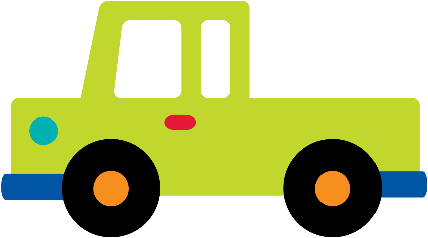 Clipart Kid Truck - Colorear Medios De Transporte - Png Download (900x900), Png Download
