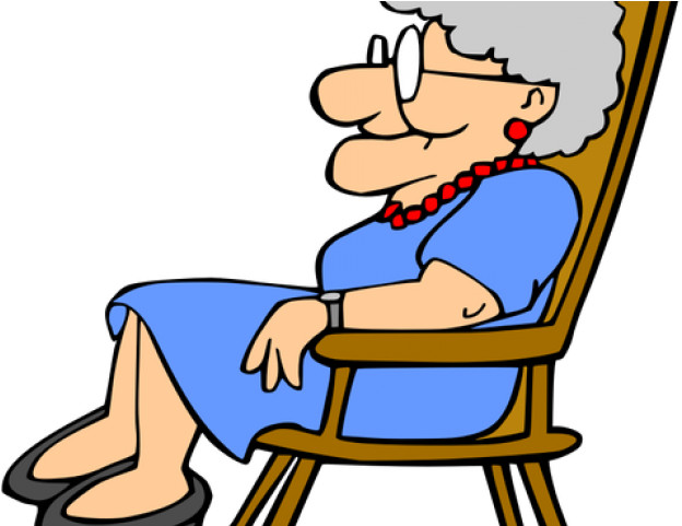 Resting Clipart Grandma - Grandma Clipart Png Transparent Png (640x480), Png Download