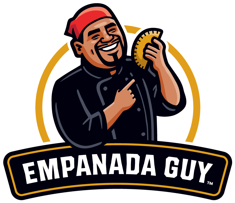 Empanada Guy Logo - Empanada Logo Clipart (904x782), Png Download