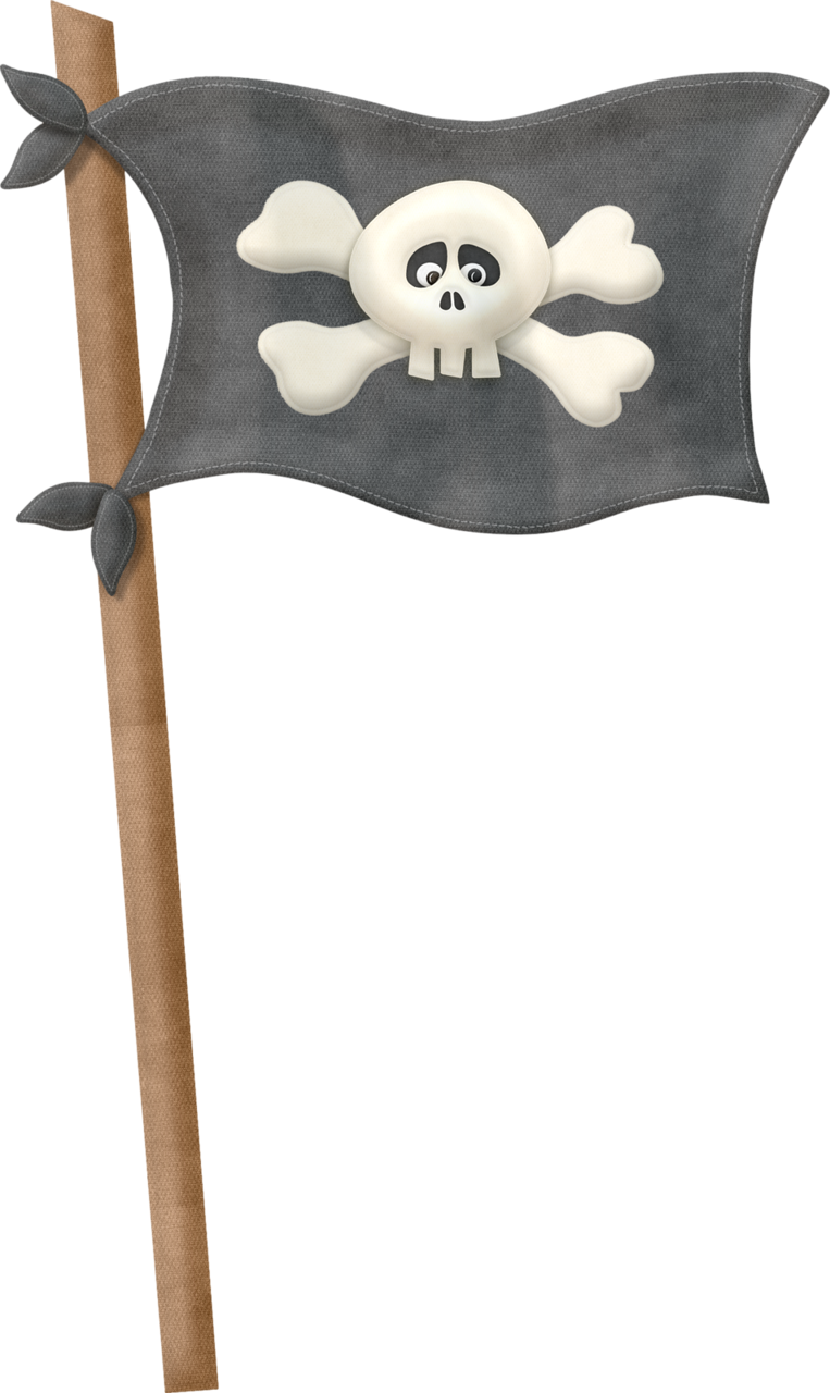 Фотки Pirate Clip Art, Presentation Cards, Pirate Boats, - Bandera De Jack Y Los Piratas - Png Download (763x1280), Png Download