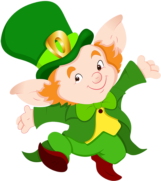 Floral Wreath - Saint Patrick's Day Clipart (555x627), Png Download