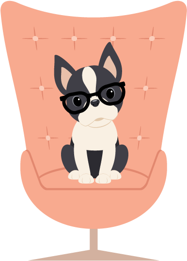 Drawing Bulldogs Boston Terrier - Cartoon Clipart (850x632), Png Download