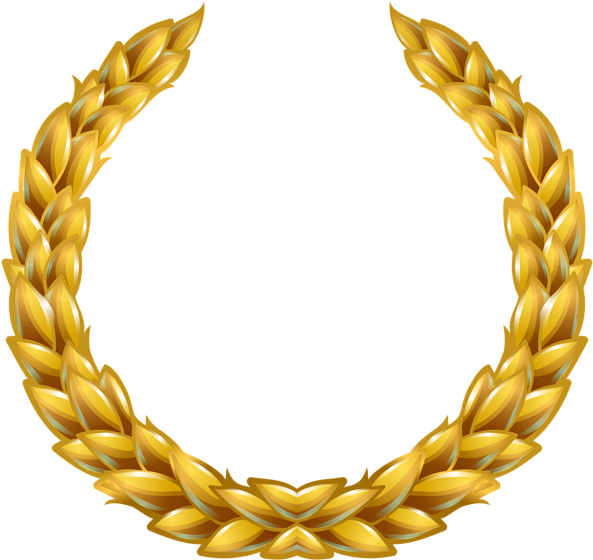 Wheat Wreath Transparent Clip Art Png Image - Wheat Clipart Transparent Background (600x567), Png Download
