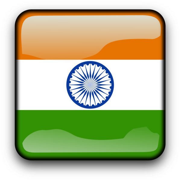 Indian Independence Movement Flag Of India National - Small Image Of Indian Flag Clipart (750x750), Png Download