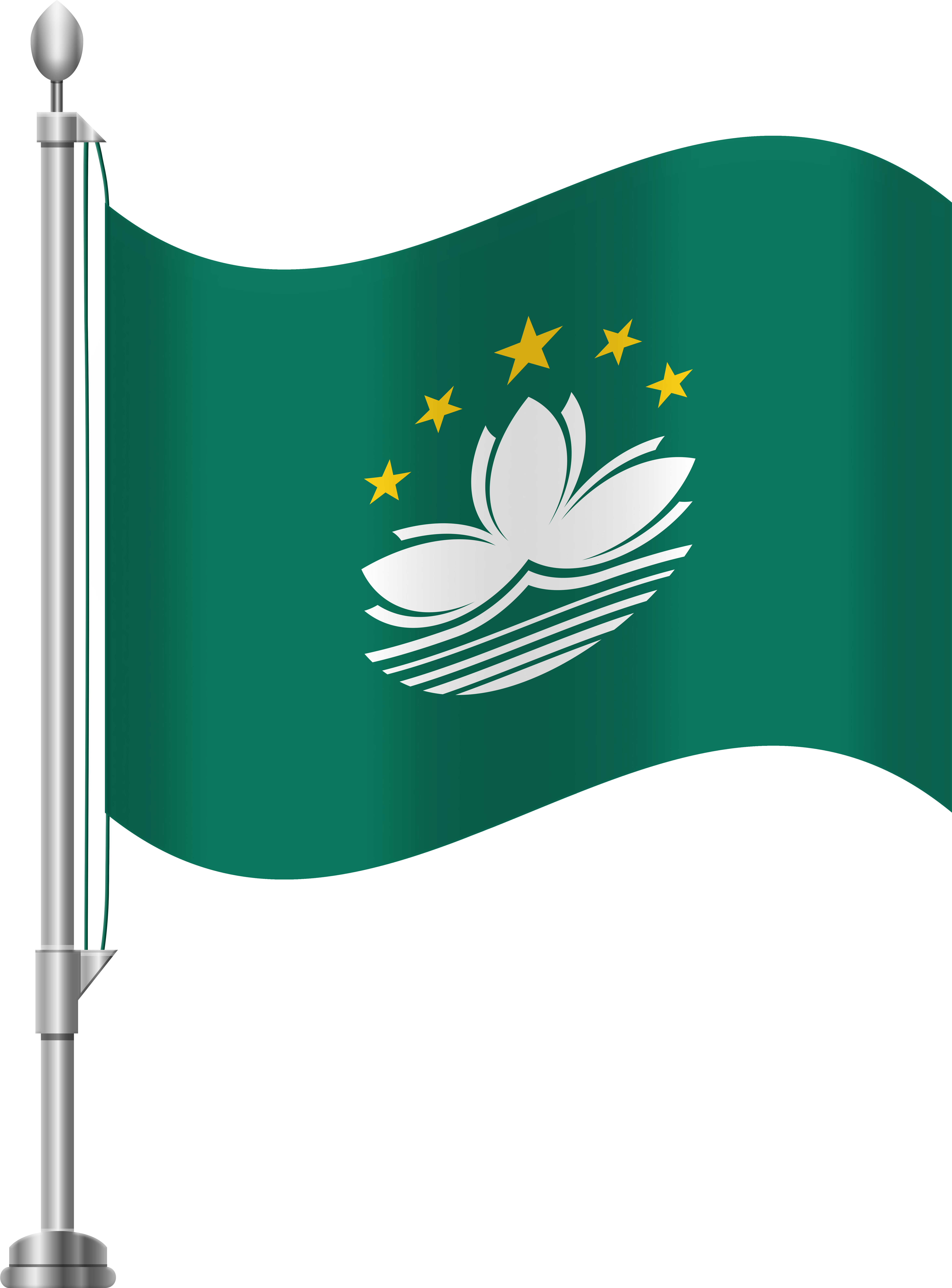 Macau Flag Png Clip Art Transparent Png (6141x8000), Png Download