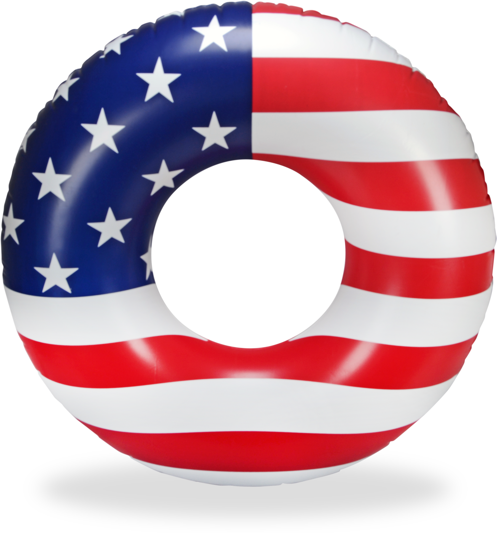 American Flag Clipart Round - Png Download (2048x1922), Png Download