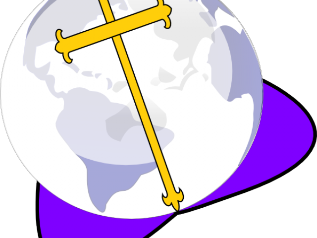 Globe Clipart Cross - Png Download (640x480), Png Download