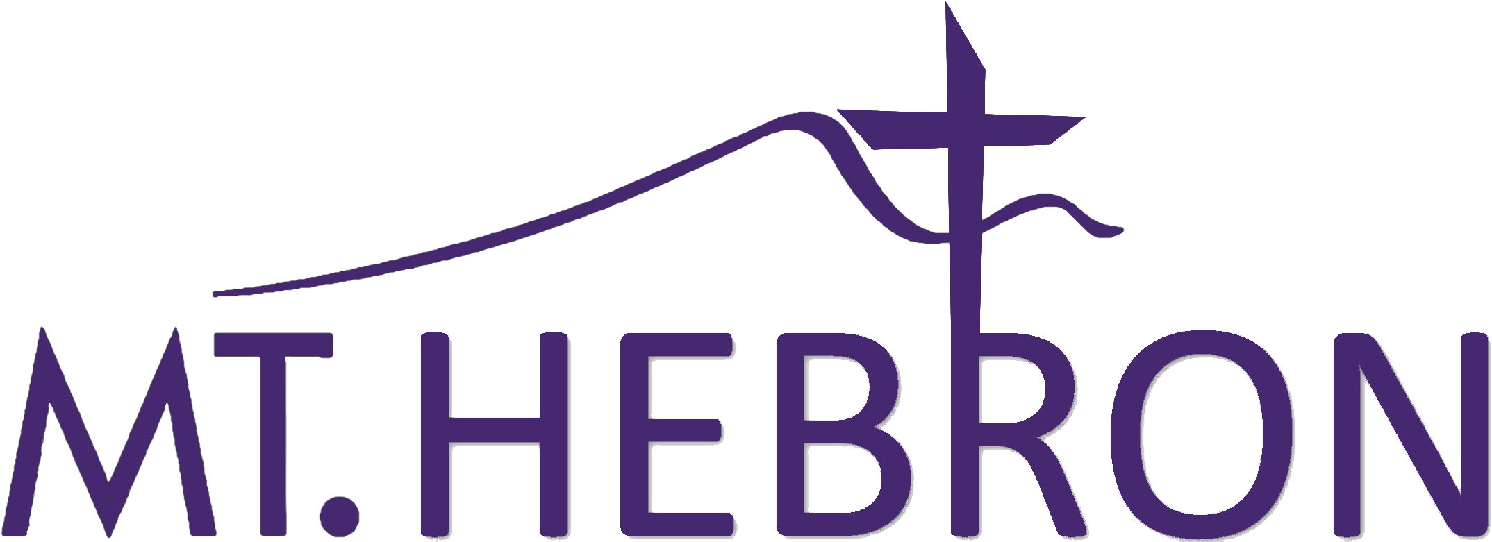Mt Hebron Baptist Church Clipart (2667x796), Png Download