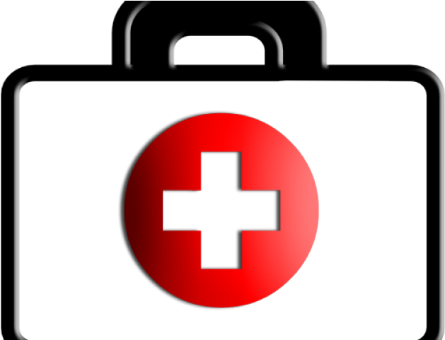 Red Cross Mark Clipart Office - First Aid - Png Download (640x480), Png Download