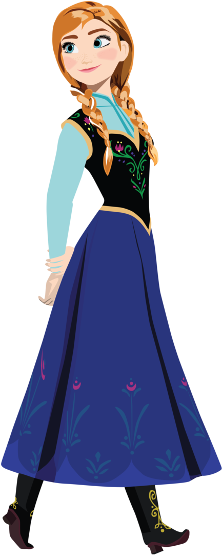 Frozen Fiesta Frozen Disney Frozen, Anna - Anna Frozen Clipart (730x1095), Png Download