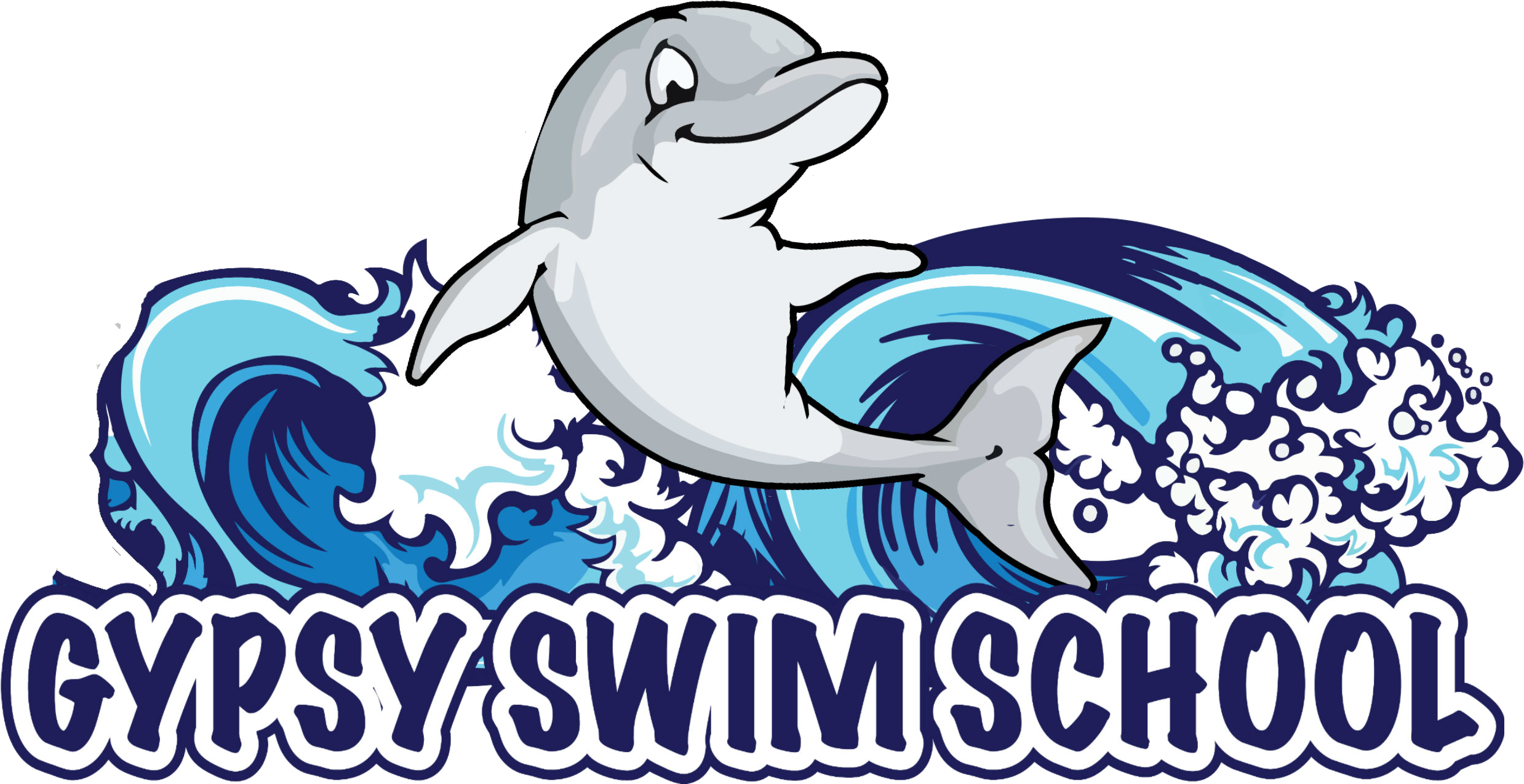 Swim Team - Swimming Clipart (2800x1324), Png Download