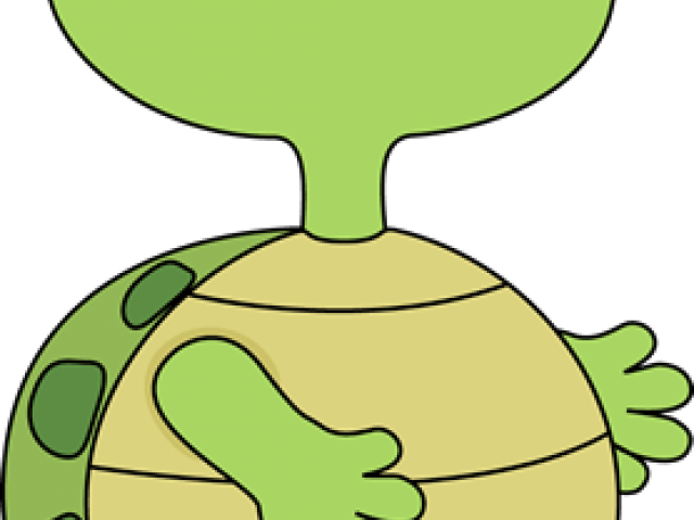 Turtle Dove Clipart Leaf - Girl Turtle Cartoon - Png Download (640x480), Png Download