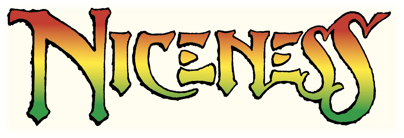 Niceness - Bumper Sticker Clipart (1327x465), Png Download