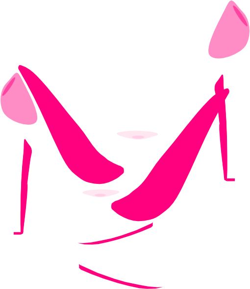 Shoe Clip Art At Clker Com Vector Clip Art Online - Png Download (522x597), Png Download