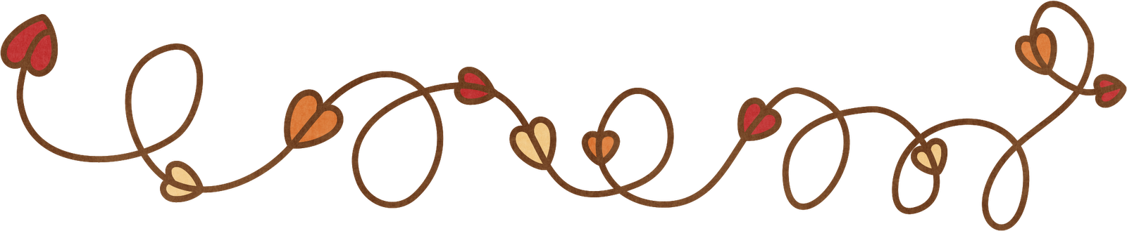 Thankful - Chocolate Border Png Clipart (1600x329), Png Download