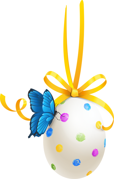 Tubes Pâques - Easter Clipart (450x707), Png Download