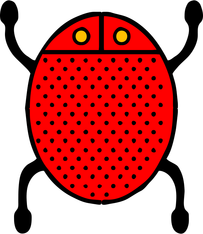 Beetle Computer Icons Seven-spot Ladybird Download - Coccinella Rollandin Clipart (652x750), Png Download