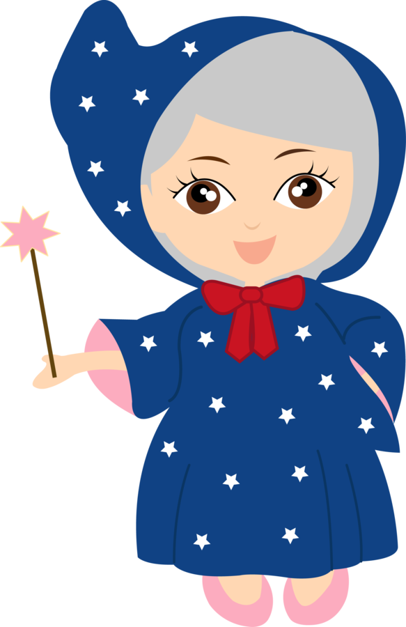 Cinderella Birthday, Love Fairy, Disney Princess Cinderella, - Cute Fairy Godmother Clipart - Png Download (583x900), Png Download