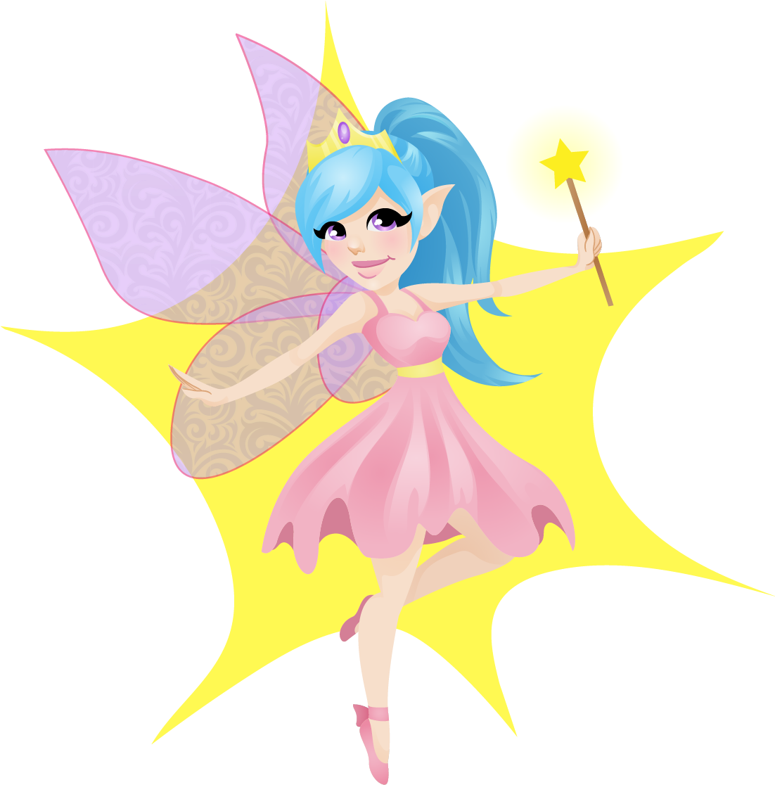 Fairy Clipart Public Domain - Portable Network Graphics - Png Download (1101x1127), Png Download
