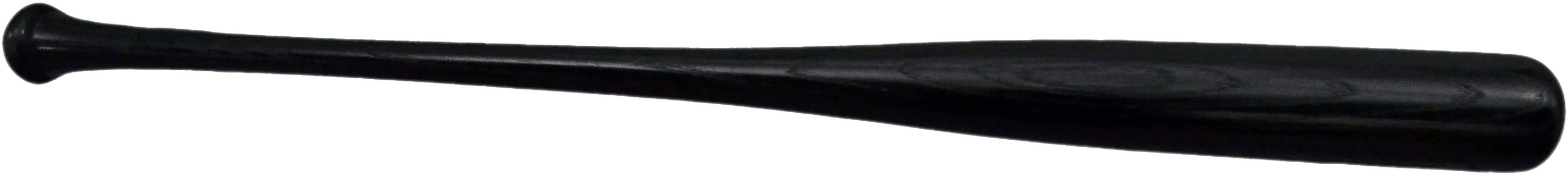 Black Baseball Bat - Black Baseball Bat Png Clipart (4714x1158), Png Download