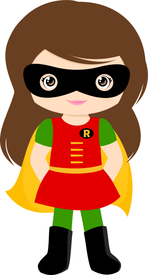 Say Hello - Heroes Y Heroinas Dibujos Clipart (486x900), Png Download