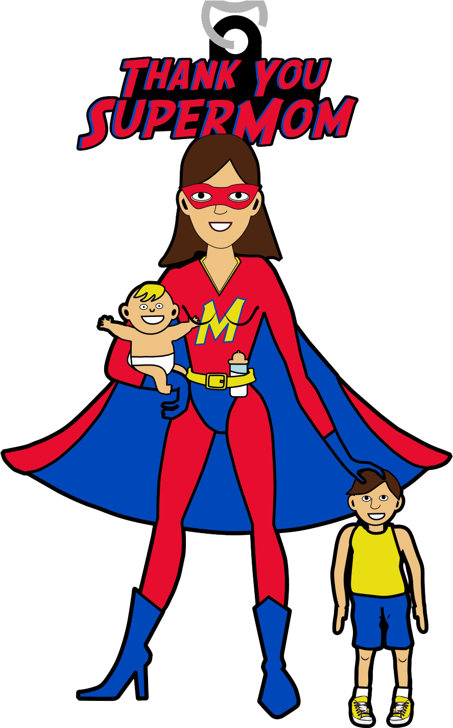 Medal - Mother Clipart (1066x1423), Png Download