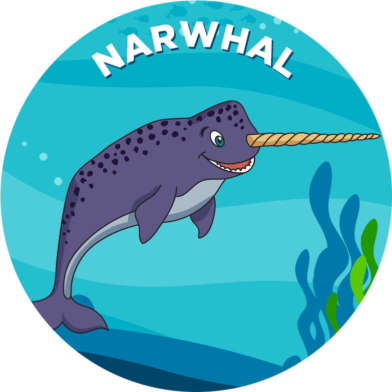Narwhal Clipart Blue - Pokémon Mystery Dungeon: Blue Rescue Team And Red Rescue - Png Download (800x800), Png Download