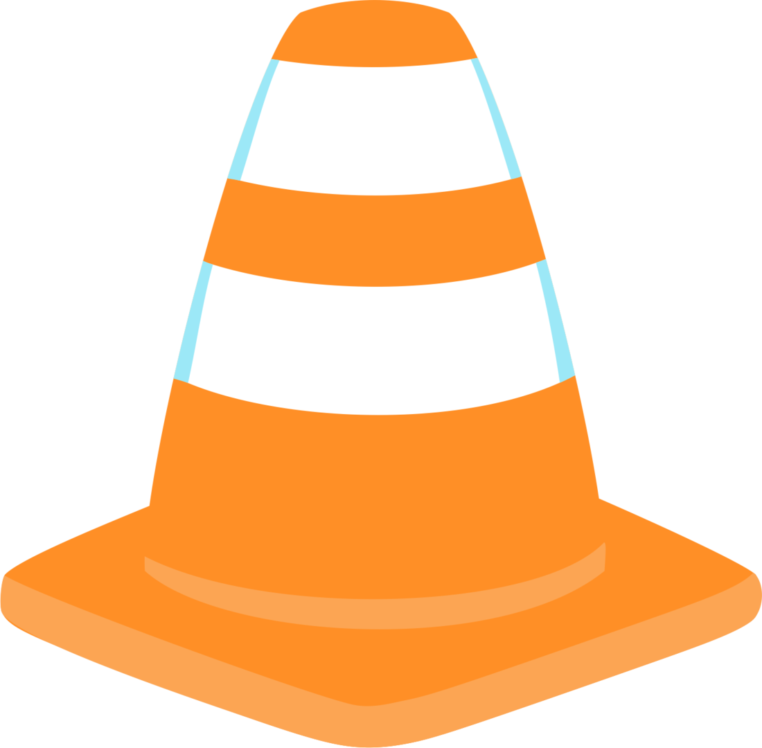 Construction Cone Clipart Png Banner Free - Construction Party Png Transparent Png (1100x1080), Png Download