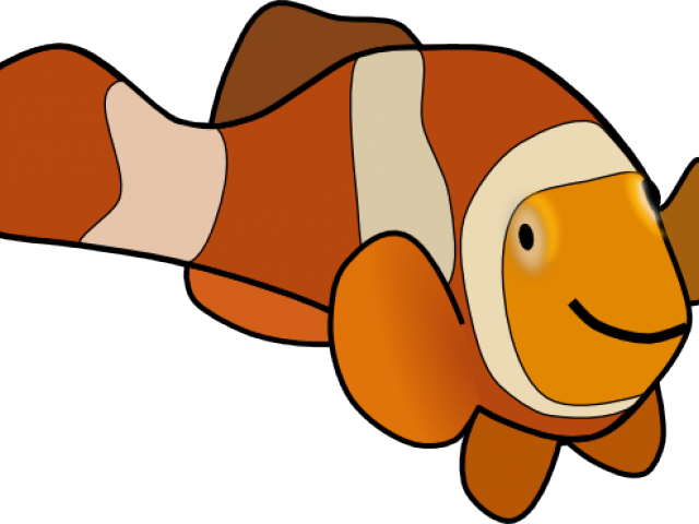 Clown Fish Embroidery Design Clipart (640x480), Png Download