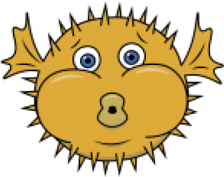 Pufferfish Clipart Blowfish - Tattoo - Png Download (640x480), Png Download