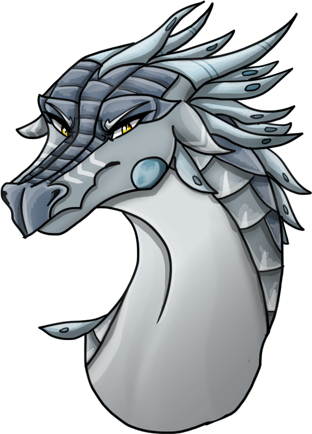 Clipart Black And White Fish Requests And Care - Drawing - Png Download (1538x1536), Png Download