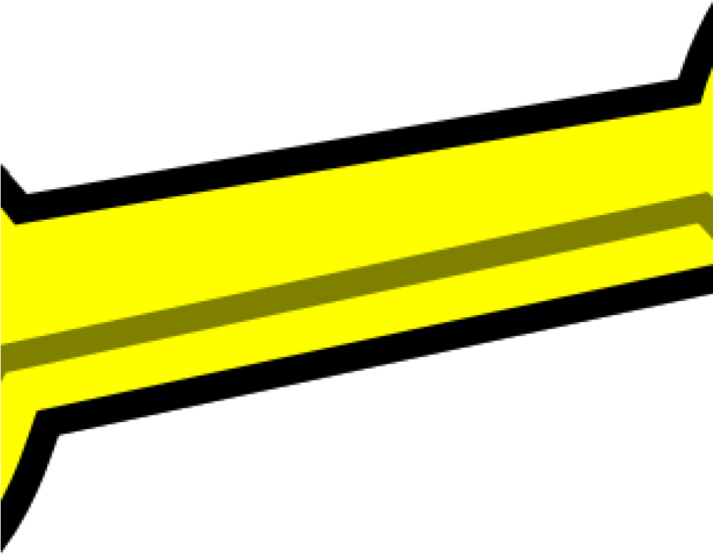 Dog Bone Clip Art Dog Bone Yellow Clip Art At Clker - Png Download (1024x1024), Png Download