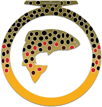 We Are An Outdoor Lifestyle Apparel Company - Fish On Energy Clipart (600x600), Png Download