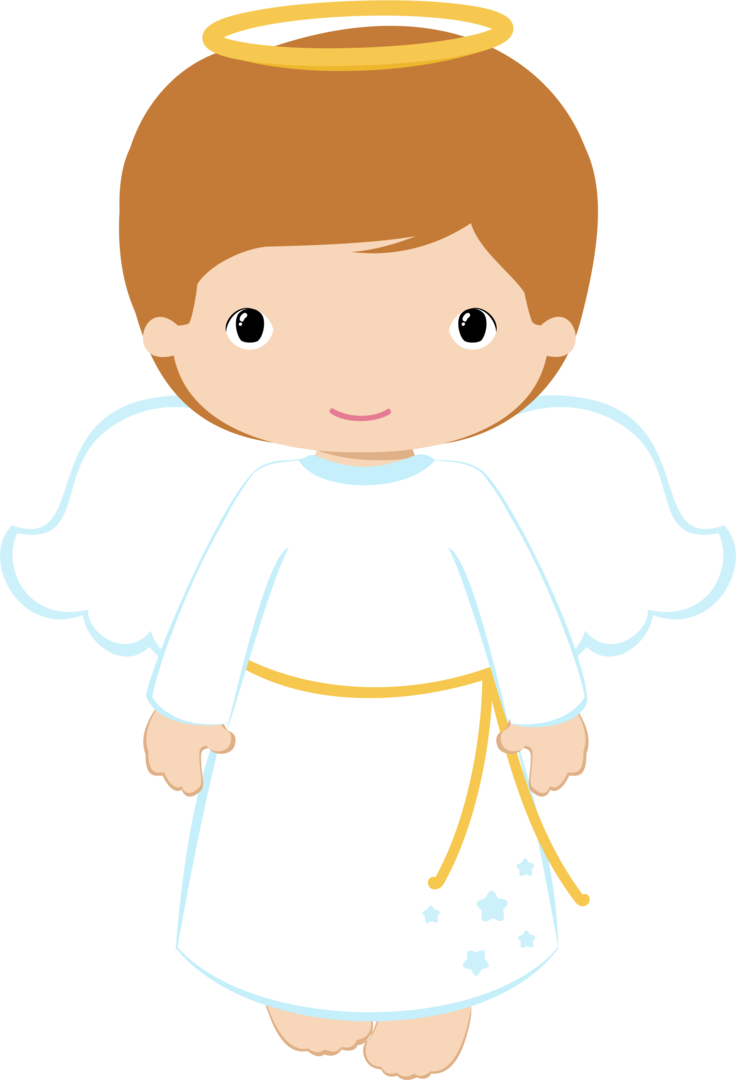 Pin By Antonia Mendez On Comunion - Angels Boy And Girl Clipart - Png Download (736x1080), Png Download