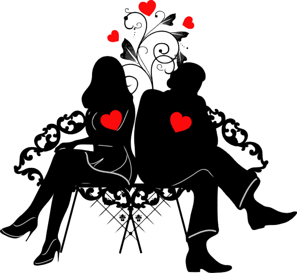 ♛ Christine Staniforth ♛༻ - Silhouette Clipart (600x551), Png Download