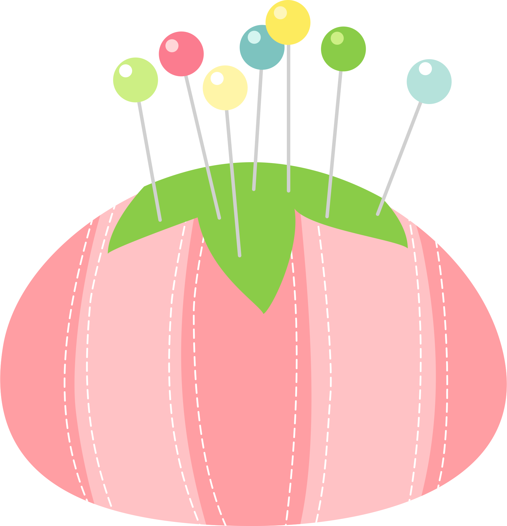 Don't Miss Out On Something New - Sewing Clip Art Png Transparent Png (1734x1800), Png Download
