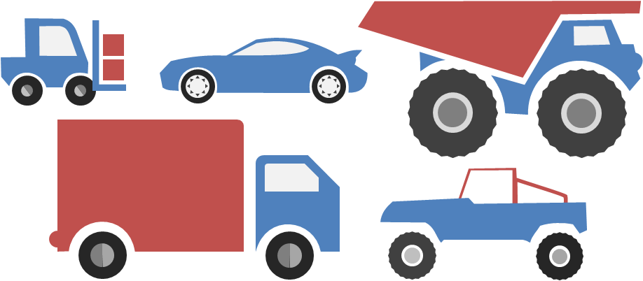Animated Truck Pictures - Draw A Car In Powerpoint Clipart (918x402), Png Download