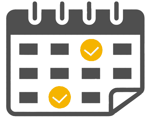 Fast And Comfortable, Safety, Term Of Use - Key Date Icon Clipart (620x558), Png Download