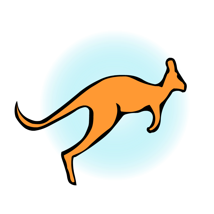 Kangaroo Logo Clipart Full Size Clipart (485398