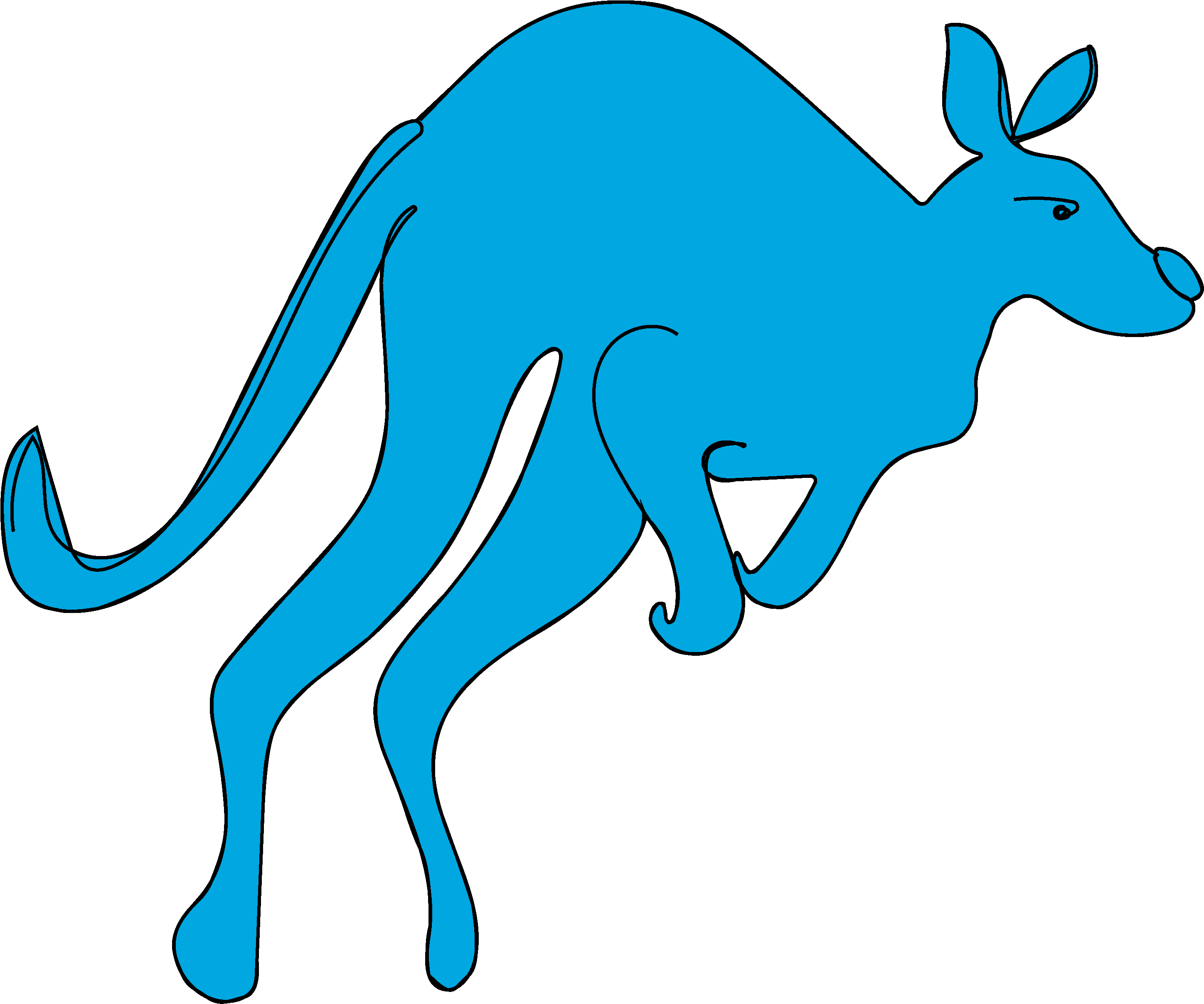 Our Proprietary Computer Vision Technology Empowered - Kangaroo Clipart (3384x3175), Png Download