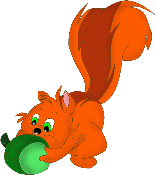 Clip Art Library Download Red Squirrell Free On Dumielauxepices - Squirrel - Png Download (600x600), Png Download