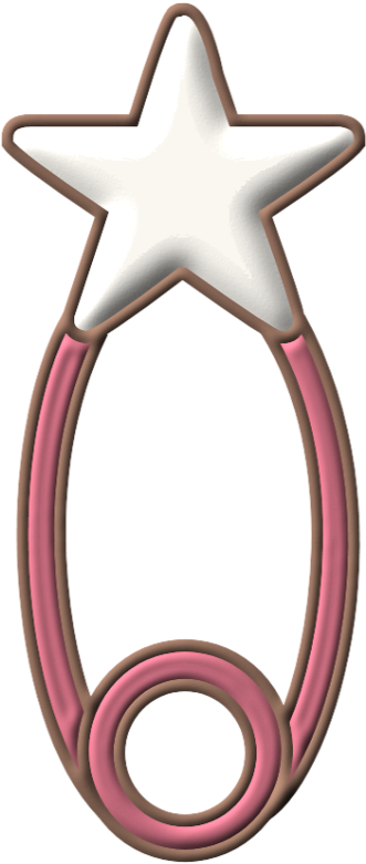 Star Pin Prv2 - Bangle Clipart (430x800), Png Download